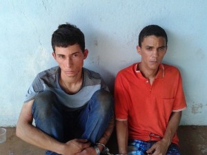 Filipe Fernandes Galvão e Luiz Alberto Pereira foram presos / Foto: Marcos Ribeiro