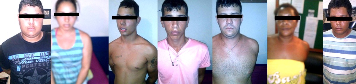 Suspeitos presos na operação da PM de Capinópolis