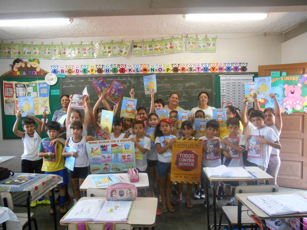 Ação nas escolas reforça combate à Dengue em Capinópolis