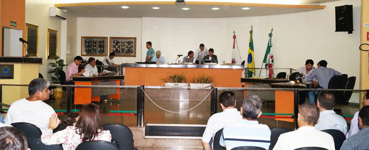 Plenário da Câmara Municipal de Capinópolis / Foto: Paulo Braga