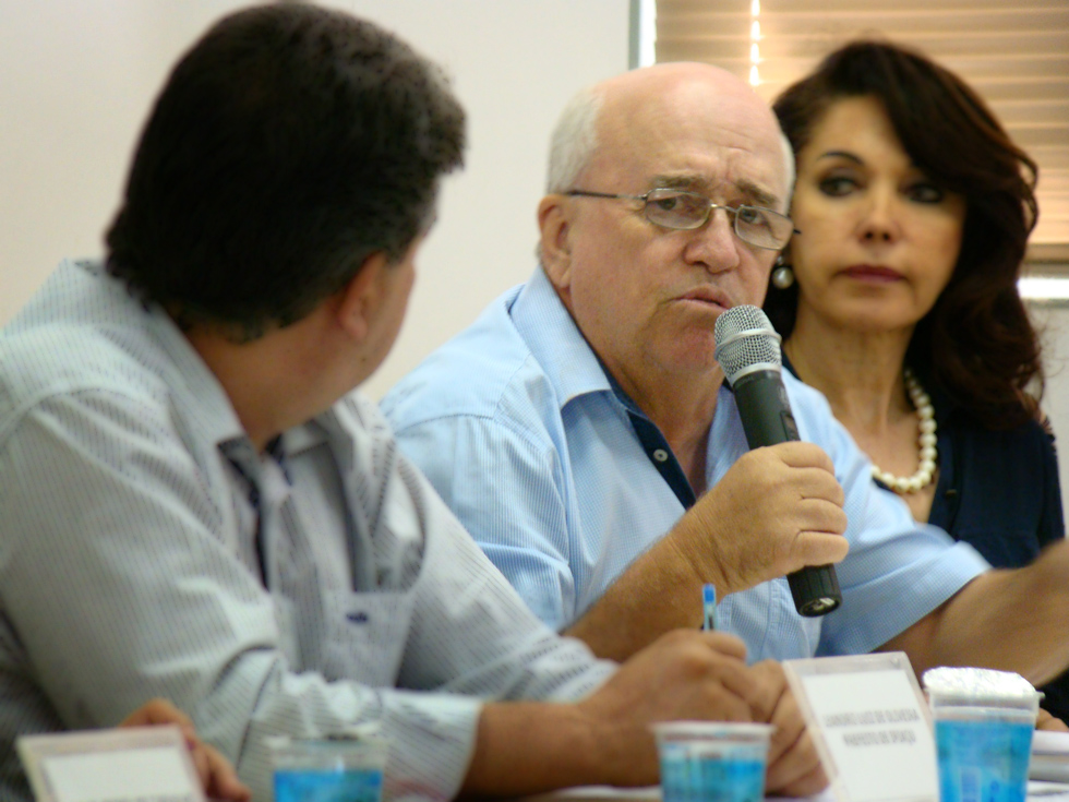 Joedis Marques durante a reunião AMVAP