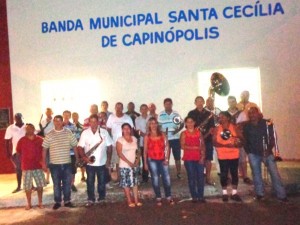 Banda Santa Cecília ganha conforto para ensaios