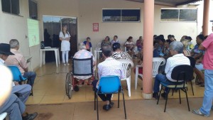 PSF Ideal recebe grupo de Hiperdia em Capinópolis