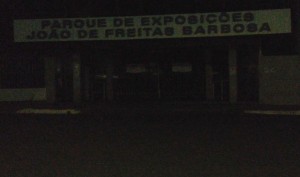 Entrada do parque de Exposições João de Freitas Barbosa em Capinópolis