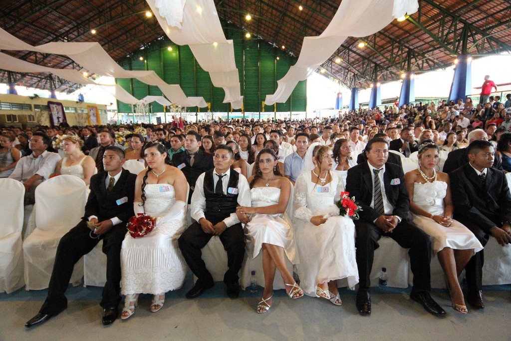 Casamento comunitário / divulgação