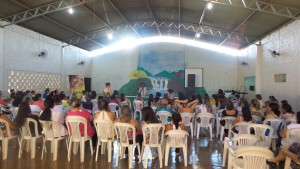 Profissionais da Educação em Palestra Show em Ipiaçu