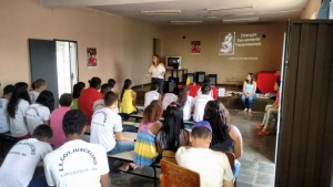 Palestra na Escola Governador Juscelino