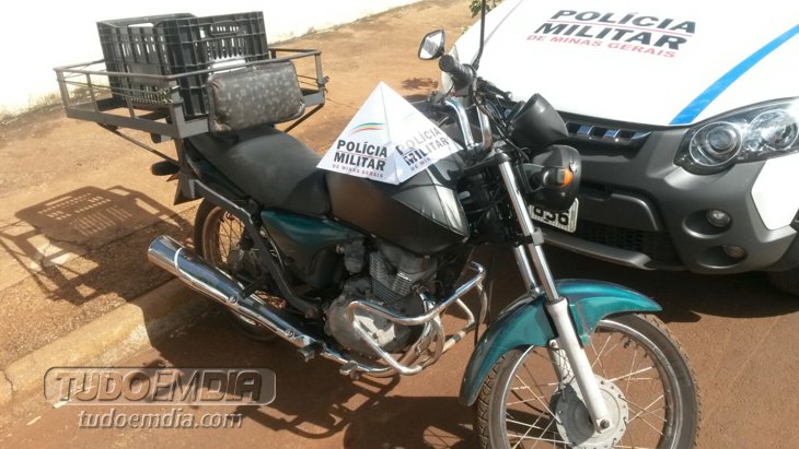 Motocicleta foi roubada na manhã desta quinta-feira (4) de Fevereiro