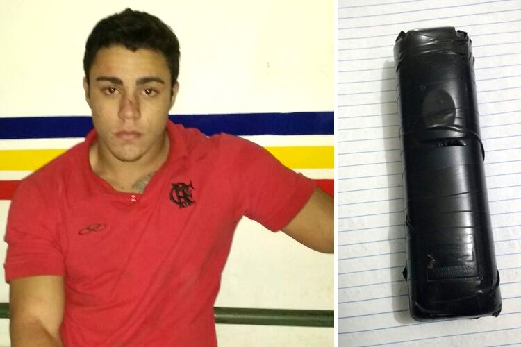 Jovem de 18 anos rouba carro utilizando um controle remoto como arma
