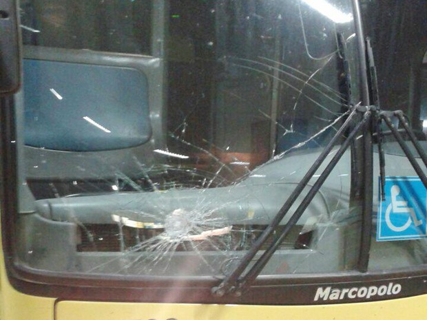 Foto de ônibus está entre imagens compartilhadas pelo WhatsApp (Foto: Reprodução Whatsapp) 