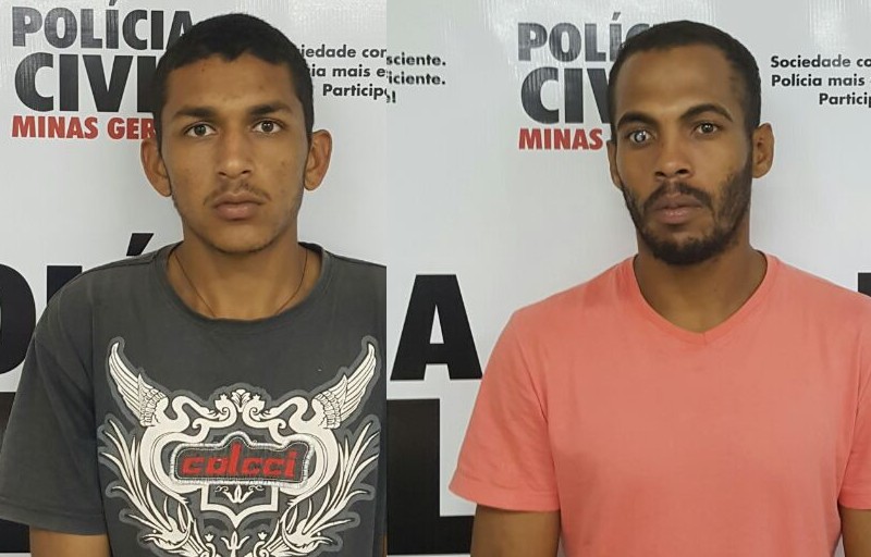 Dupla presa por envolvimento em morte de grávida em Ituiutaba | PCMG/Divulgação