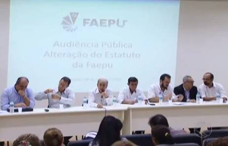 Audiência Pública para alteração do Estatuto da Faepu / Foto: Tv Integração