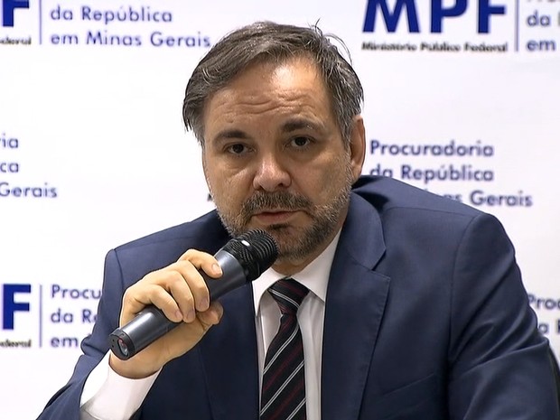 Procurador da República em Minas Gerais José Adércio Leite Sampaio (Foto: Reprodução/TV Globo)