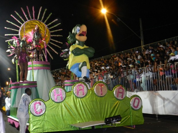 Sem recursos da Prefeitura, desfile das escolas de samba pode ser cancelado em Uberlândia (Foto: Caroline Aleixo/G1) 