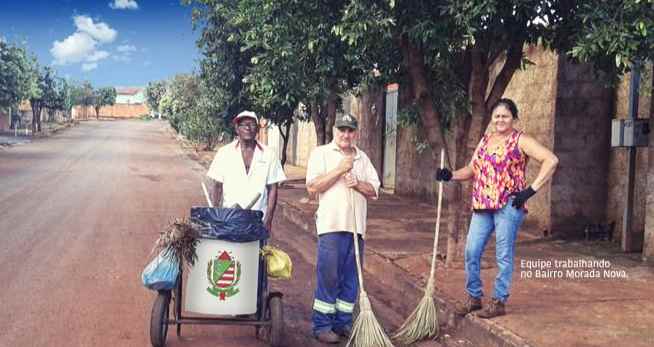 Limpeza pública está sendo ampliada em Capinópolis