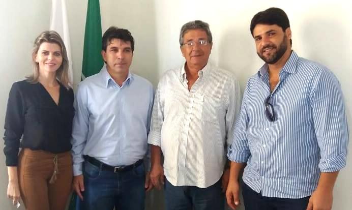 (esq) Sandra Barbosa, Cleidimar Zanotto, Luiz Humberto Carneiro e João Makhoul