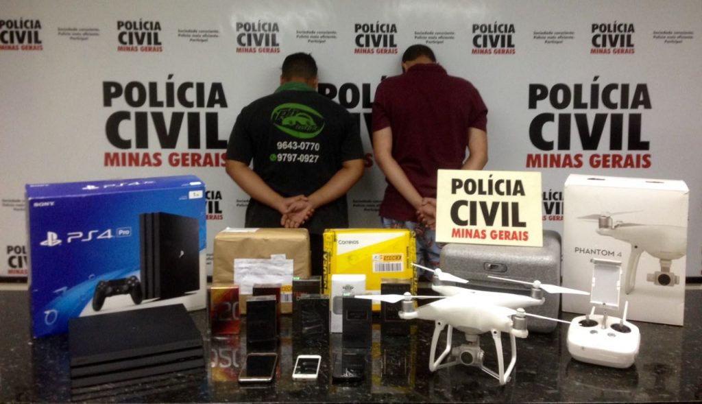 Suspeitos foram presos pela Polícia em Ituiutaba / Foto: PCMG