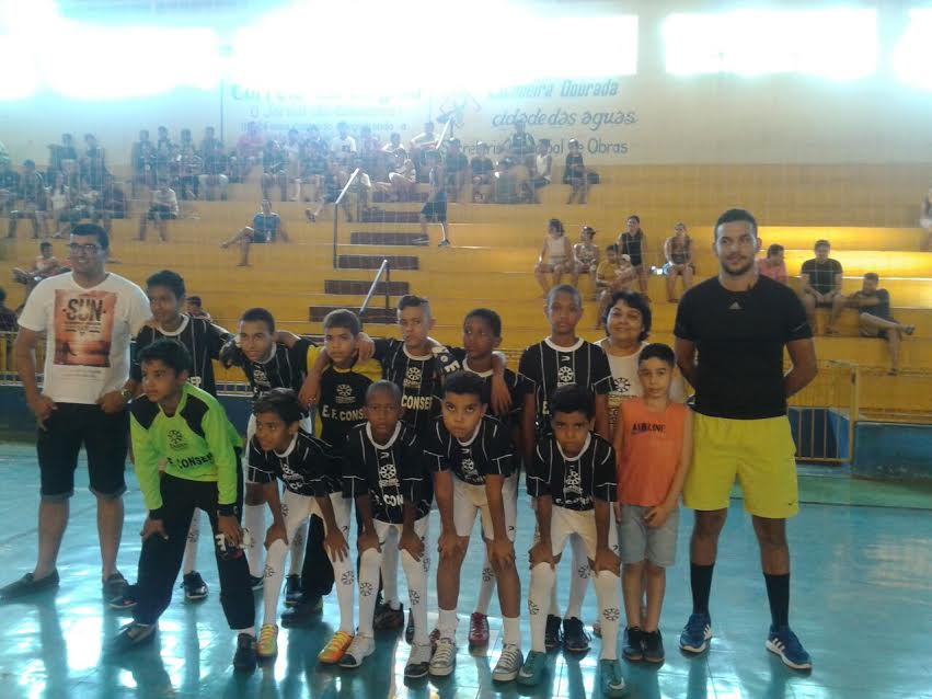  Escolinha de Futsal do Consep participa de amistosos em Cachoeira Dourada