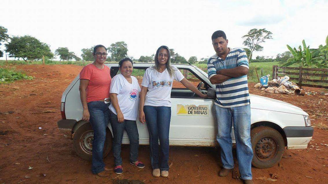  Equipe de Saúde visita zona rural em Ipiaçu