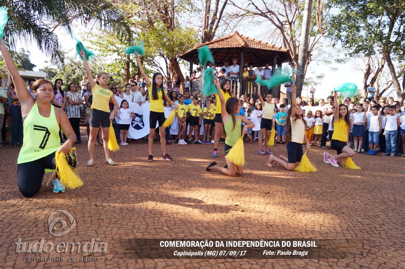 195º ano da Independência do Brasil é comemorado em Capinópolis