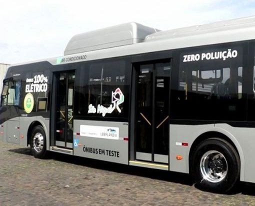 Ônibus elétrico passa por período de testes e pode integrar o transporte público de Uberlândia em 2018
