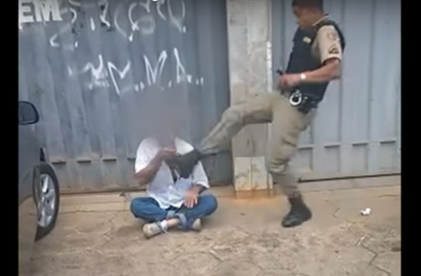 Policial militar impede suicídio de idoso em Lagoa Santa; veja vídeo