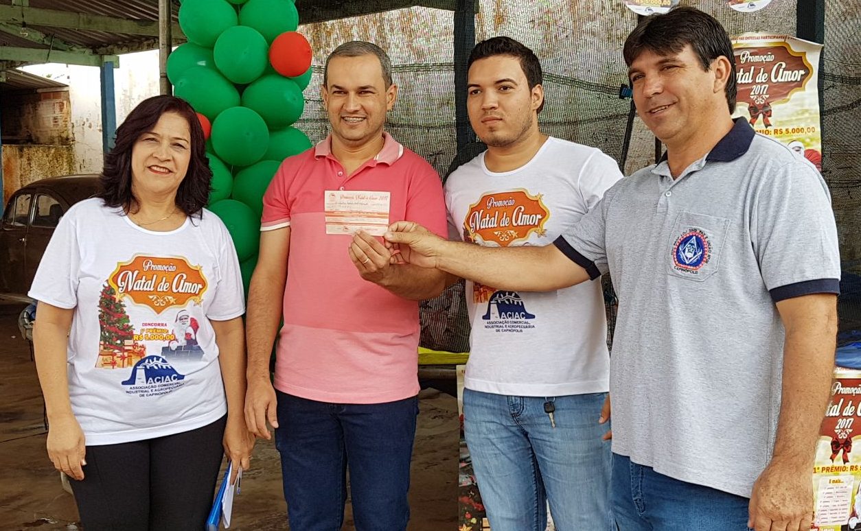 Conheça os ganhadores da promoção ‘Natal de amor 2017’ realizada em Capinópolis