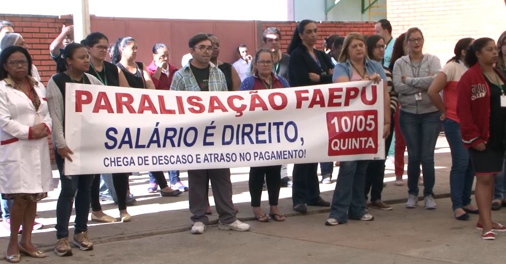  Funcionários da Faepu em Uberlândia paralisam atividades e podem deflagrar greve