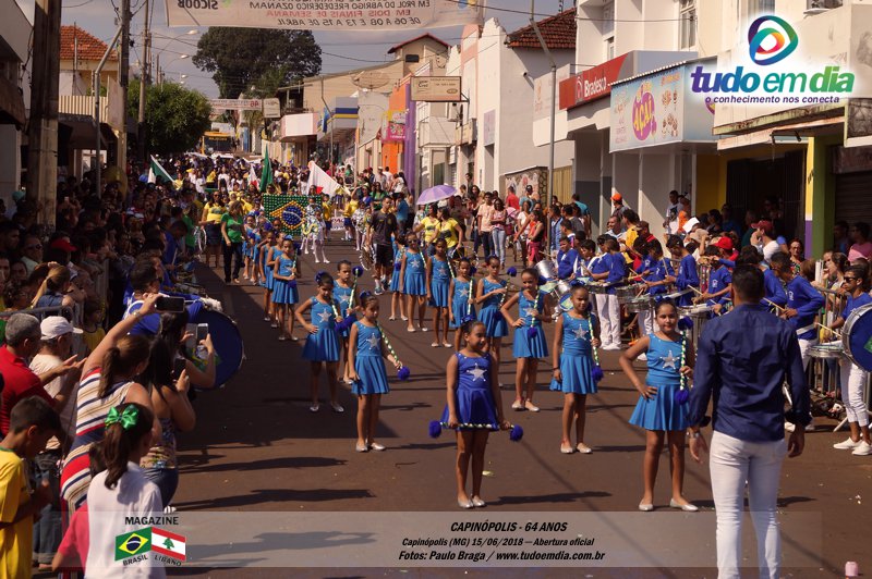 Capinópolis 64 anos ─ Veja as fotos do desfile cívico
