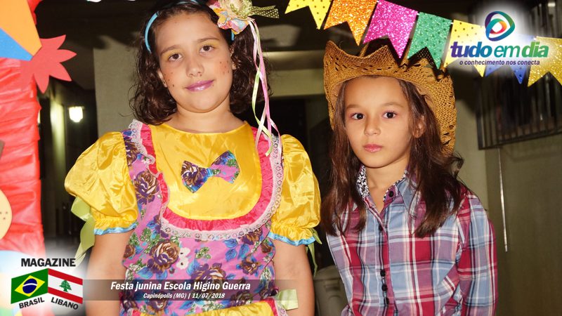  Escola Higino Guerra realiza animada festança junina em Capinópolis