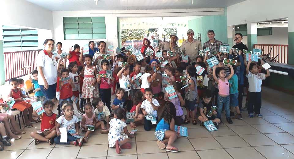 Secretaria de Saúde de Ipiaçu tem ação contra a dengue na Creche Municipal