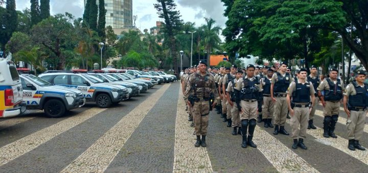 Operação Natalina é lançada em Uberlândia (Foto: PMMG/Divulgação)