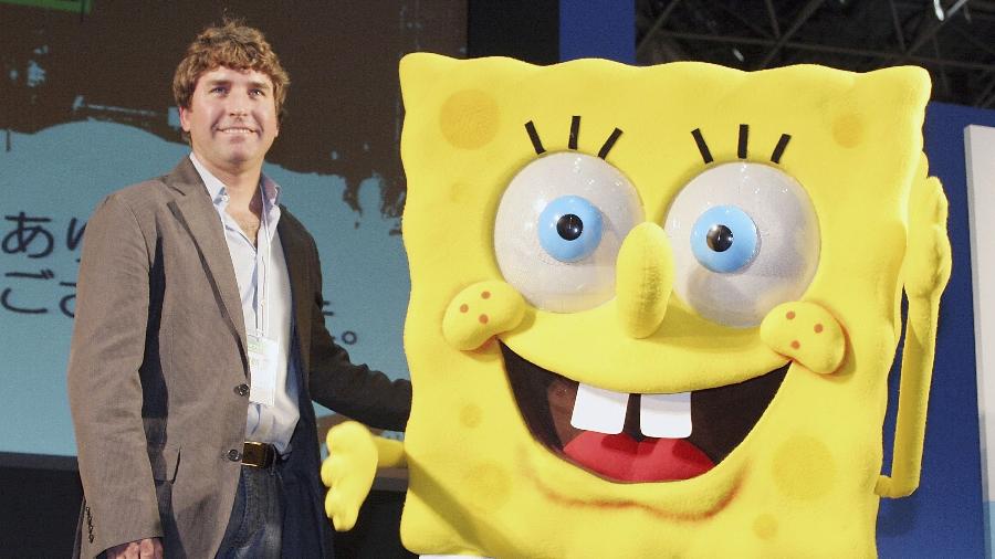 Stephen Hillenburg, criador de Bob Esponja, em evento de 2006 Imagem: Junko Kimura/Getty Images