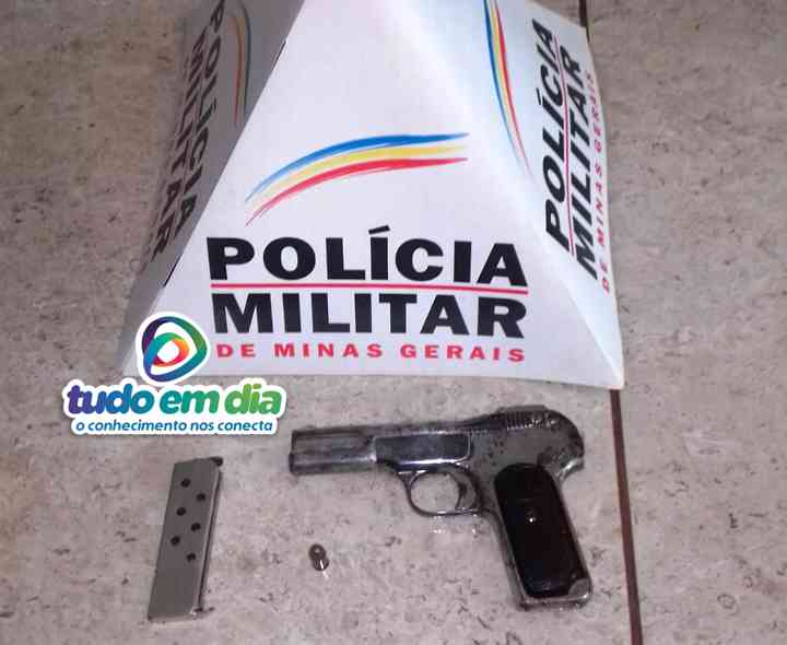 Homem de 31 anos é preso em Capinópolis por porte ilegal de arma de fogo