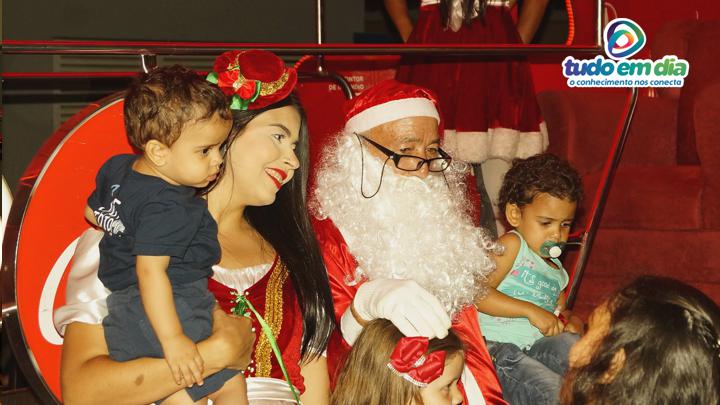 Caravana Iluminada Coca-Cola em Capinópolis, Minas Gerais (Foto: Paulo Braga/ Tudo Em Dia)