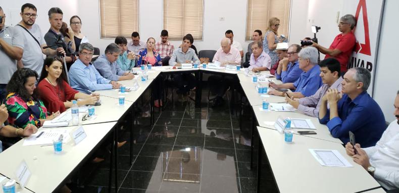 Reunião ocorreu ocorreu na sede da AMVAP na tarde desta terça-feira (29)