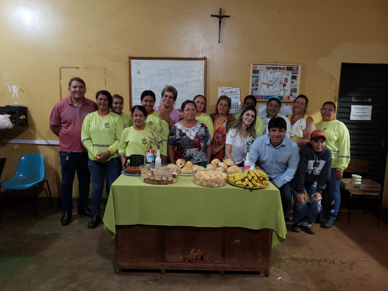 Servidoras foram homenageadas em Capinópolis (Foto: Ascom)