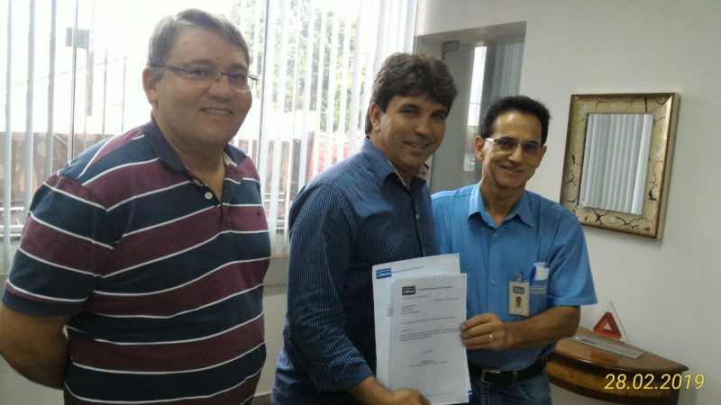 (esq) Jaisson Souza, Cleidimar Zanotto e Edivaldo Salgado (Foto: Divulgação)