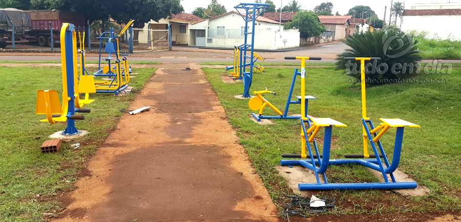 Academia ao ar livre do Trevo de acesso à Capinópolis (Foto: Arquivo/Tudo Em Dia)