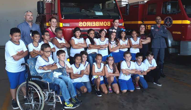  Projeto Bombeiro na Escola é oficialmente lançado em Ituiutaba