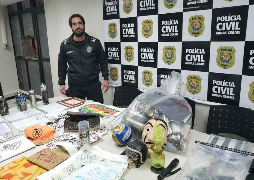 Operação da Polícia Civil visa combate ao crime de pichação na capital