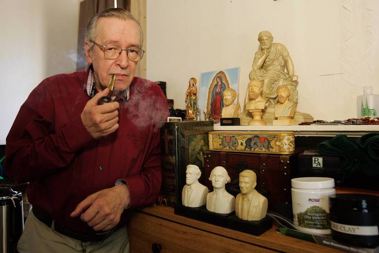 Olavo de Carvalho (Foto: Folha Press)