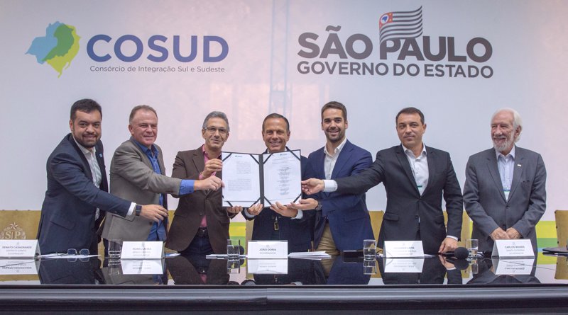 Romeu Zema participa de segunda reunião do Cosud, em São Paulo