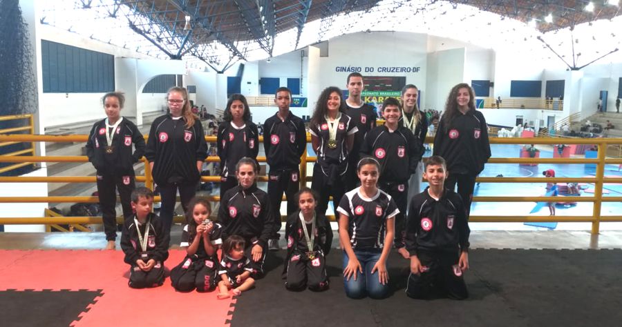 Equipe de Canápolis, Minas Gerais, brilho no campeonato (Foto: Divulgação)