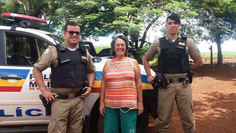 Patrulhamento rural em Capinópolis já visitou mais de cem propriedades (Foto: PMMG/Divulgação)