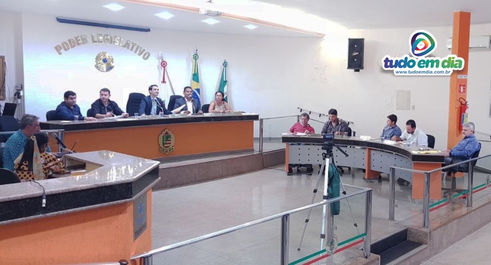 Sessão Ordinária do Legislativo Capinopolense do dia 08 de abril (Foto: Paulo Braga/Tudo Em Dia)