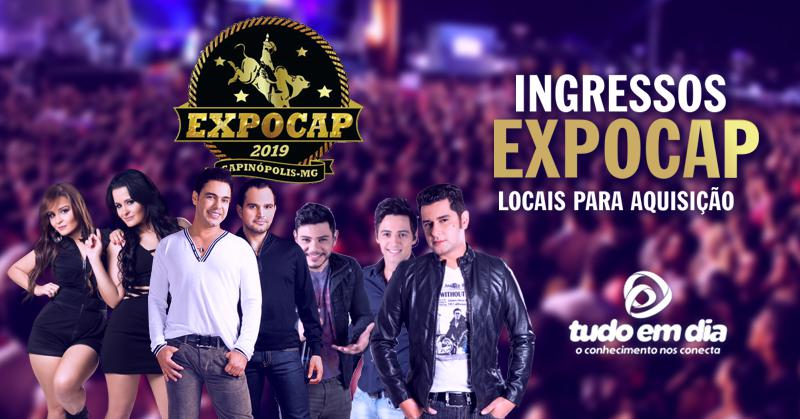 Conheça os locais para aquisição dos ingressos para a 26ª Expocap