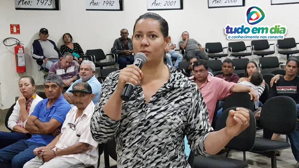 Betânia Campos, representante dos pequenos produtores (Foto: Paulo Braga)