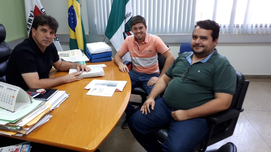 (Esq) Cleidimar Zanotto, Daniel França e Lúcio Rodrigues (Foto: Divulgação)