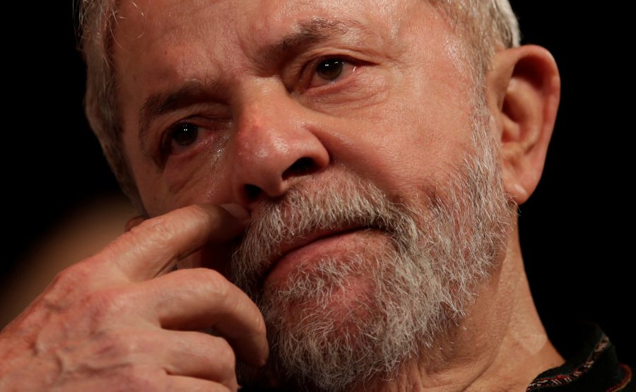 O ex-presidente Luiz Inácio Lula da Silva durante evento no Rio de Janeiro 16/01/2018 REUTERS/Ricardo Moraes